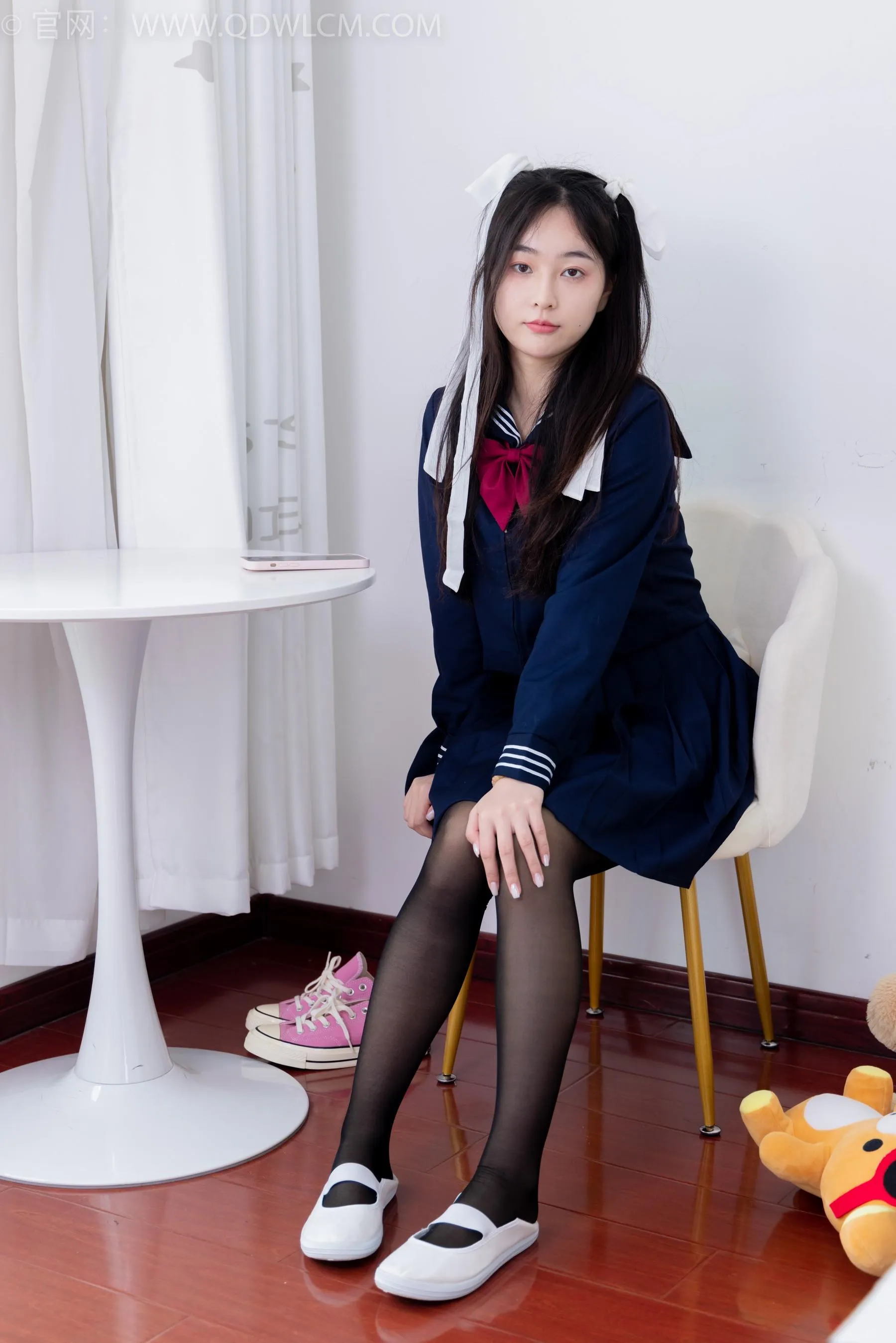 物恋传媒 NO.1544 美兔-学院少女 [151P]插图3